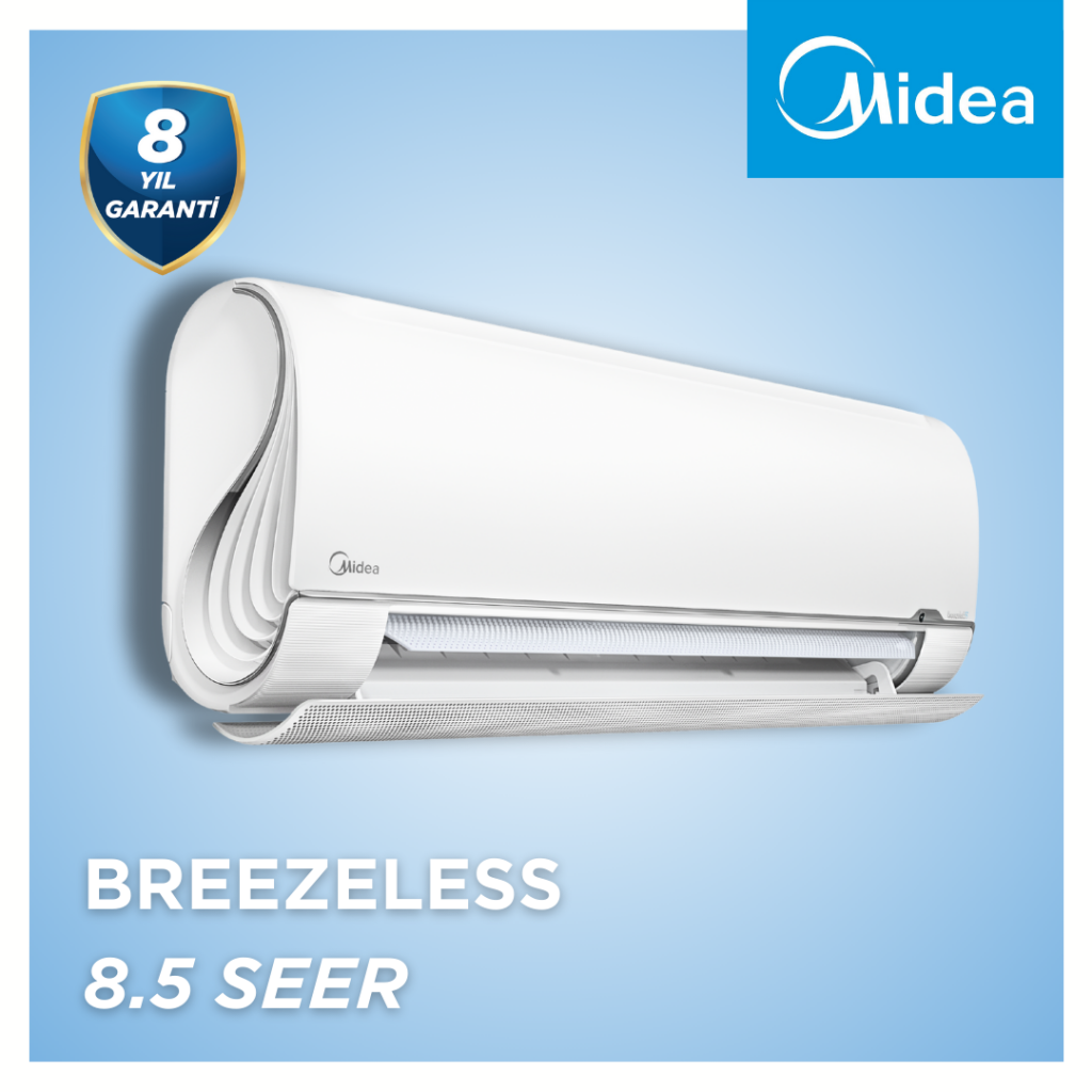 Midea BREEZELESS 12000 BTU Duvar Tipi Klima